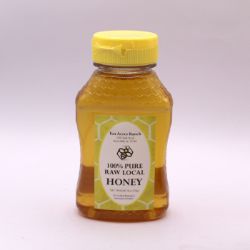 8 oz raw honey for tea or coffee