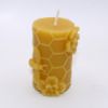 Large Comb Hex Pillar Candle