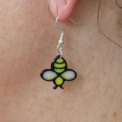 Picture of Bee Hook Earrings